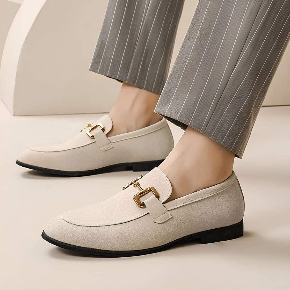 Men's Suede Loafers – Luxury
