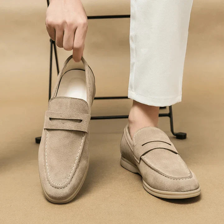 Men's Suede Loafers – Master