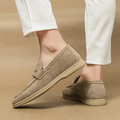 Men's Suede Loafers – Master