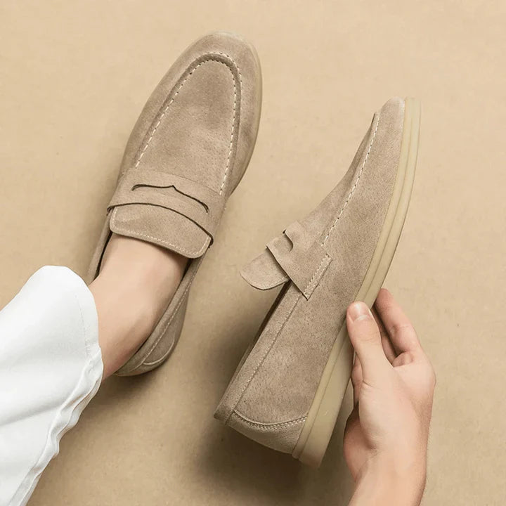 Men's Suede Loafers – Master