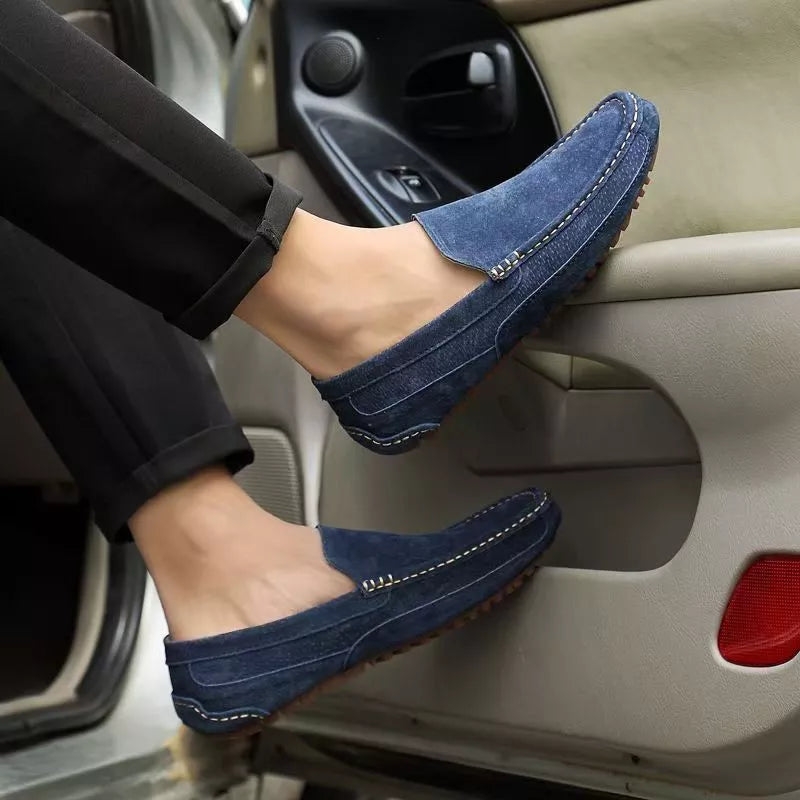 Men's Suede Loafers – Solatte