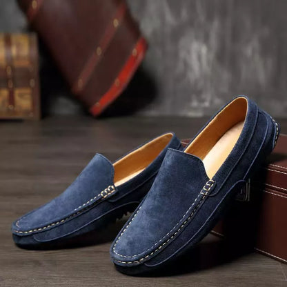 Men's Suede Loafers – Solatte