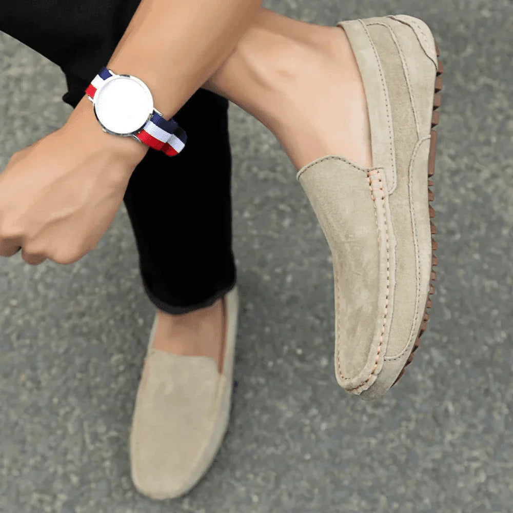 Men's Suede Loafers – Solatte