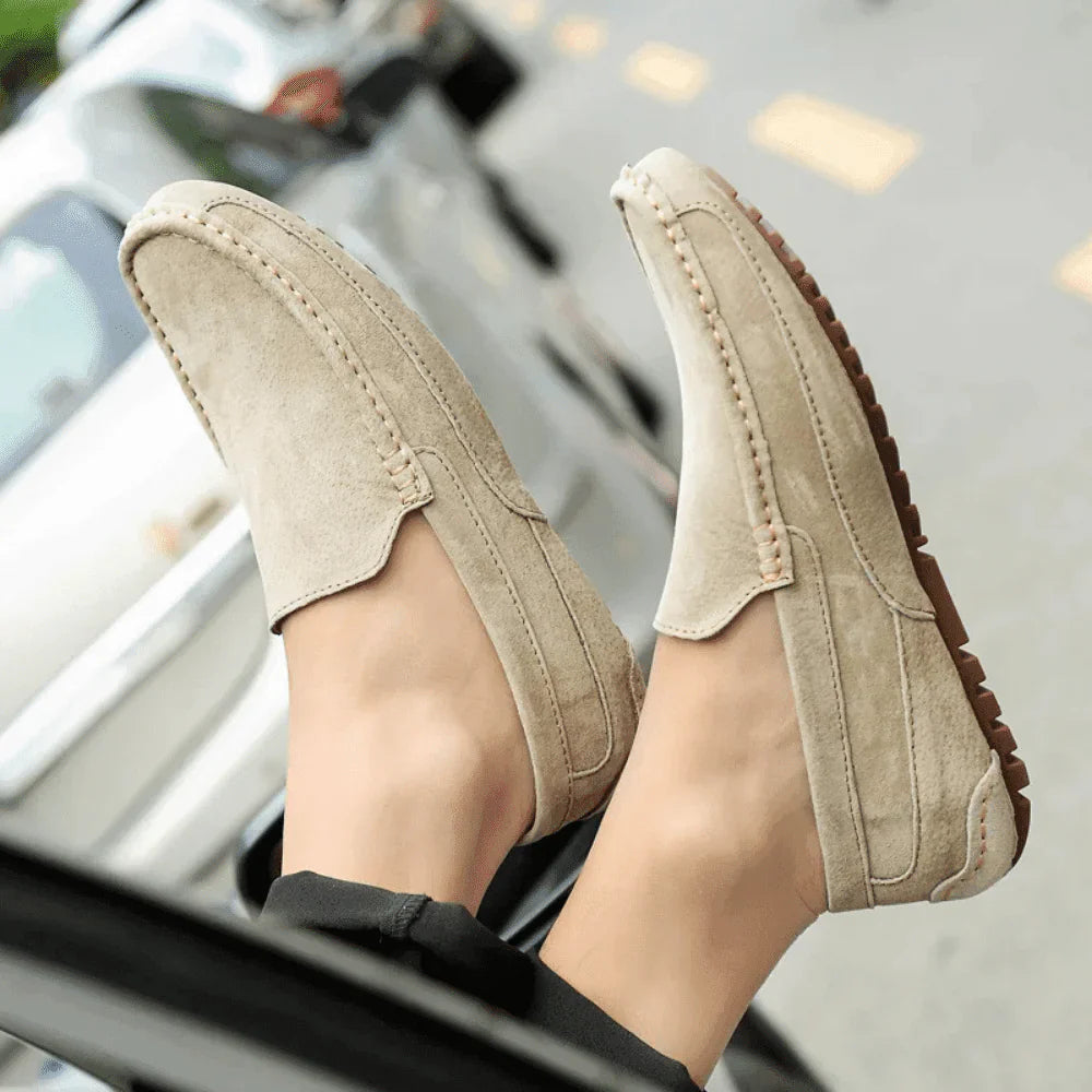 Men's Suede Loafers – Solatte