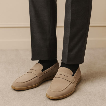 Men's Suede Loafers – Master