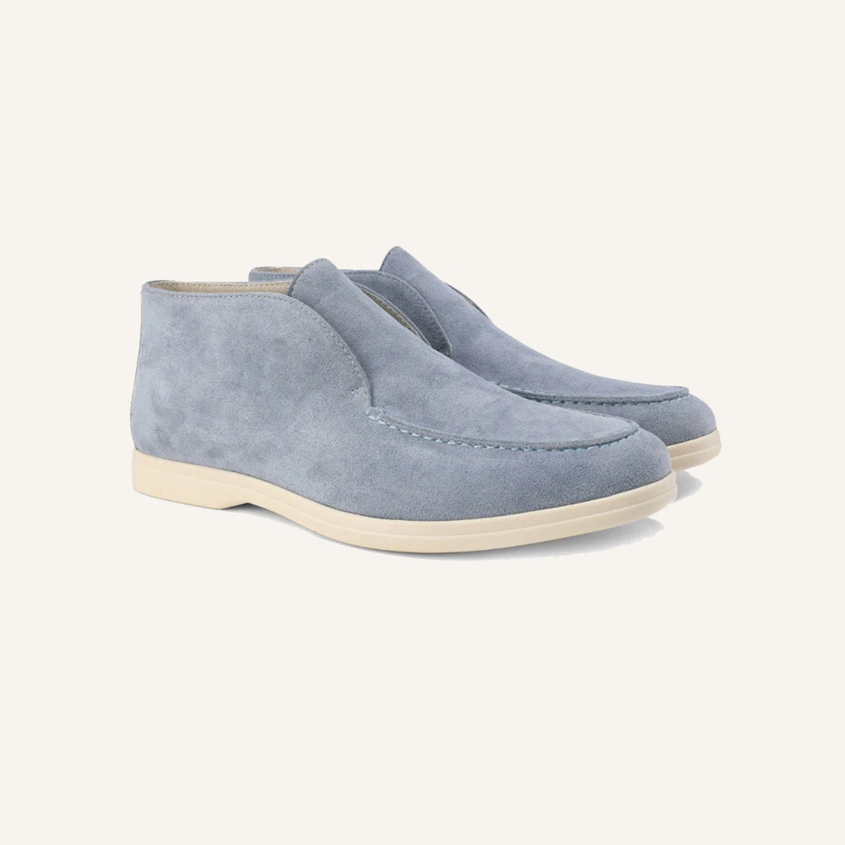 Men's Suede High-Top Loafers – Tuccili
