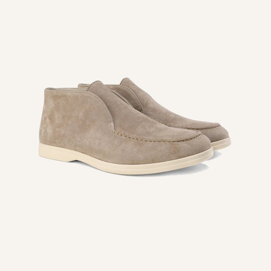 Men's Suede High-Top Loafers – Tuccili