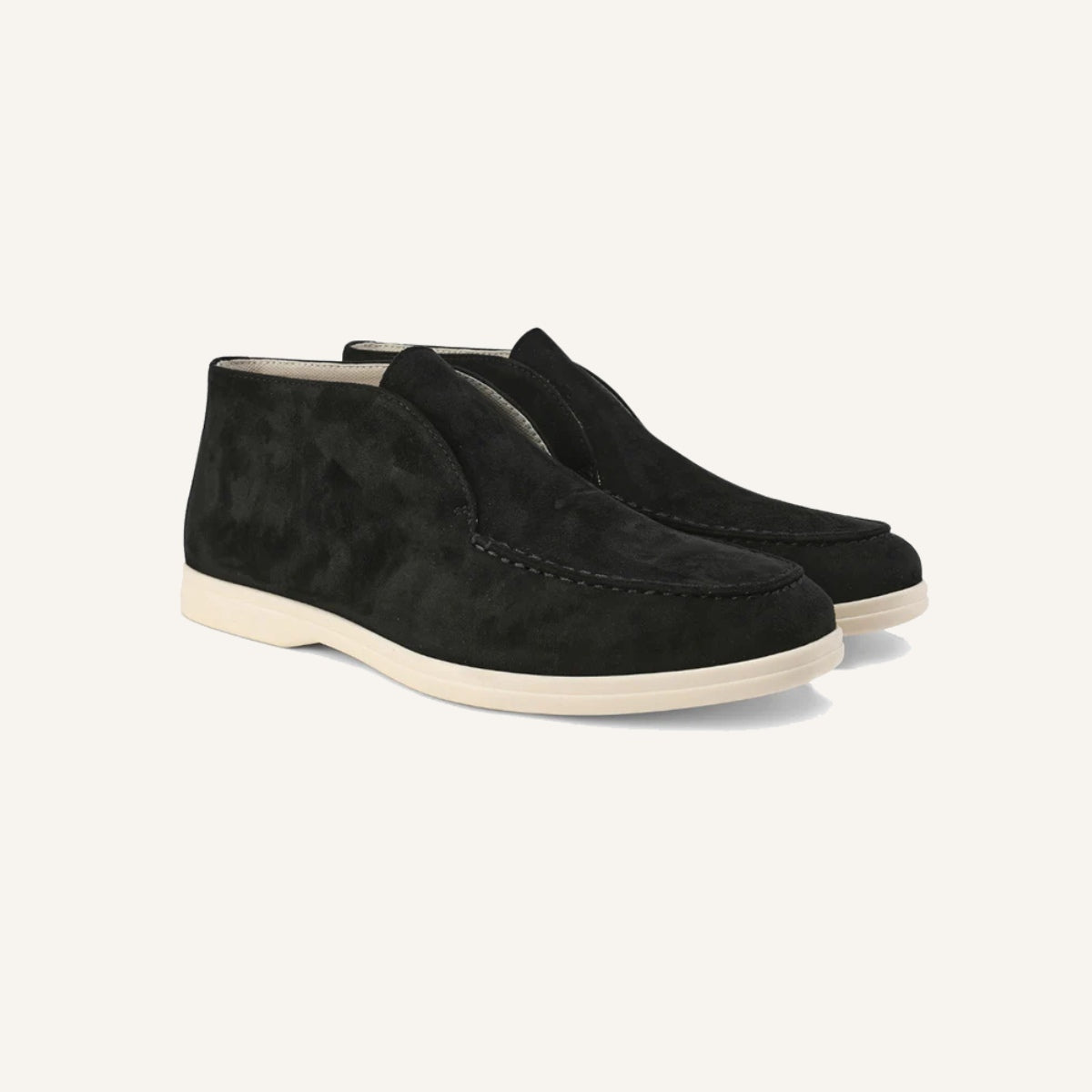 Men's Suede High-Top Loafers – Tuccili
