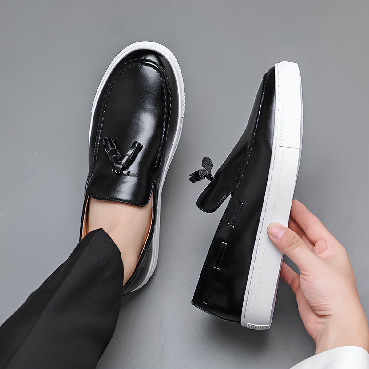 Men's Leather Loafers – Duque