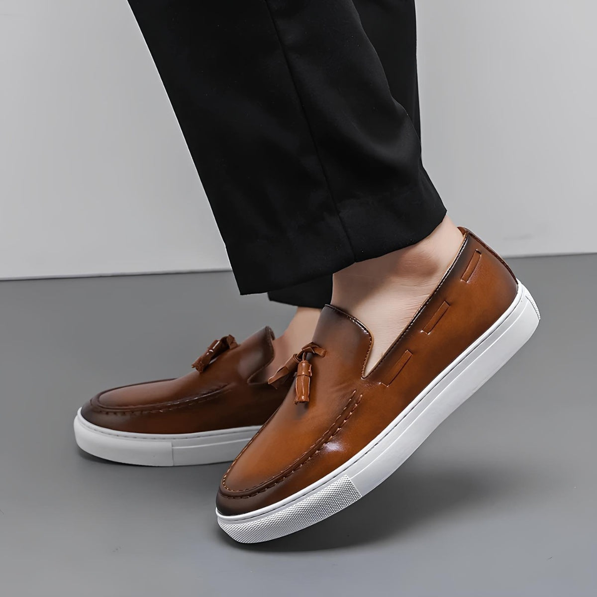 Men's Leather Loafers – Duque