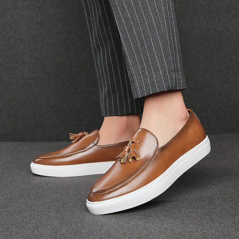 Men's Leather Loafers – Masson