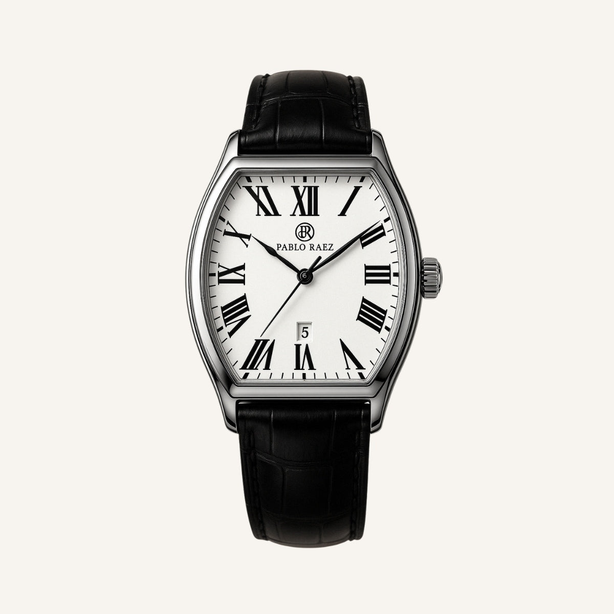 Men's Leather Watch – Raez Tempus