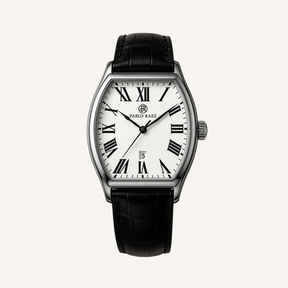 Men's Leather Watch – Raez Tempus