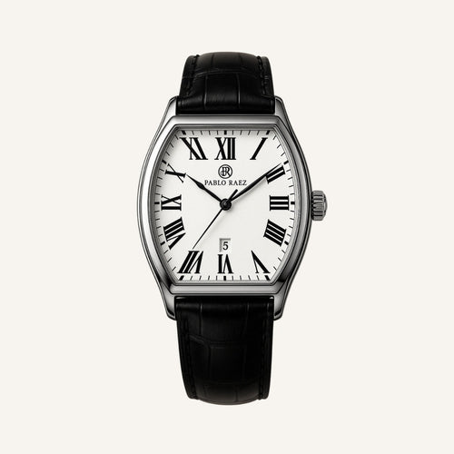 Men's Leather Watch – Raez Tempus