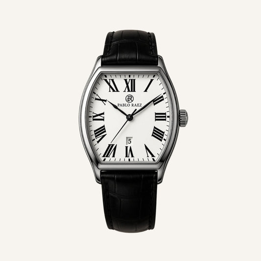 Men's Leather Watch – Raez Tempus