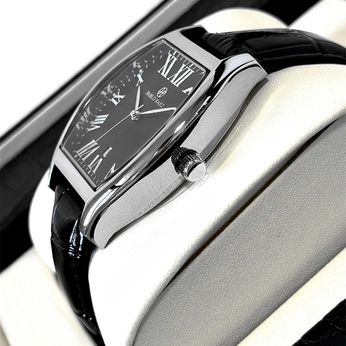 Men's Leather Watch – Raez Tempus
