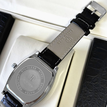 Men's Leather Watch – Raez Tempus