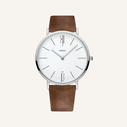 Men's Leather Watch – Eastline Old Money