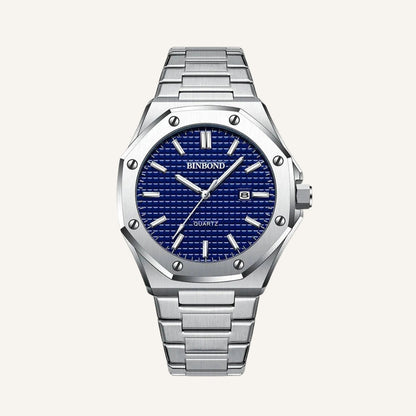 Men's Silver Watch – Eastline Blind