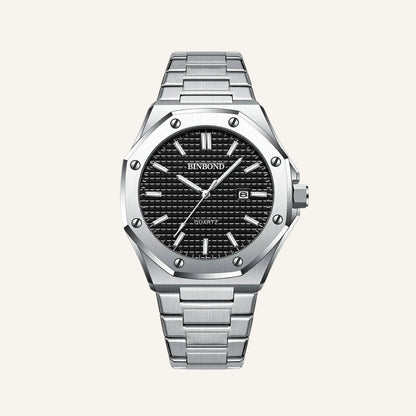Men's Silver Watch – Eastline Blind