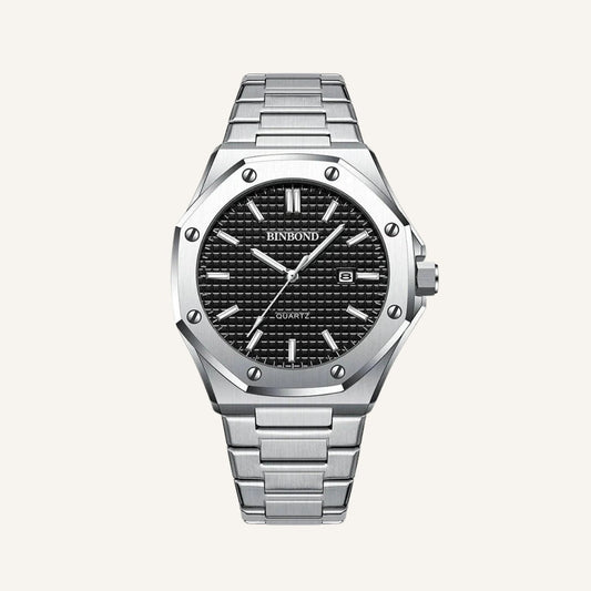 Men's Silver Watch – Eastline Blind