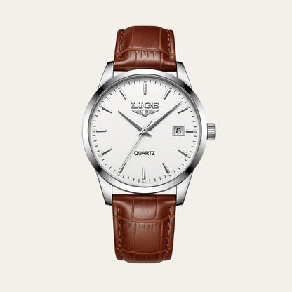 Men's Leather Watch – Santerro