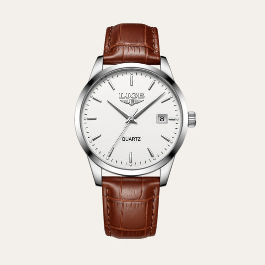 Men's Leather Watch – Santerro