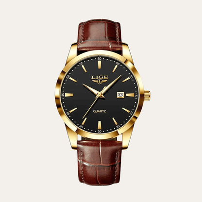 Men's Leather Watch – Santerro