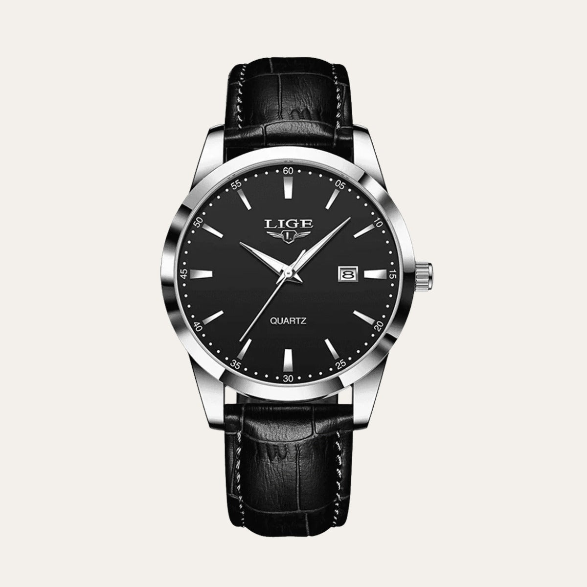 Men's Leather Watch – Santerro