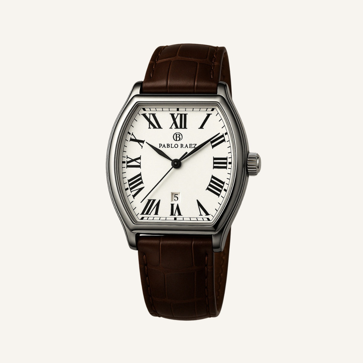 Men's Leather Watch – Raez Tempus