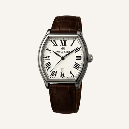 Men's Leather Watch – Raez Tempus