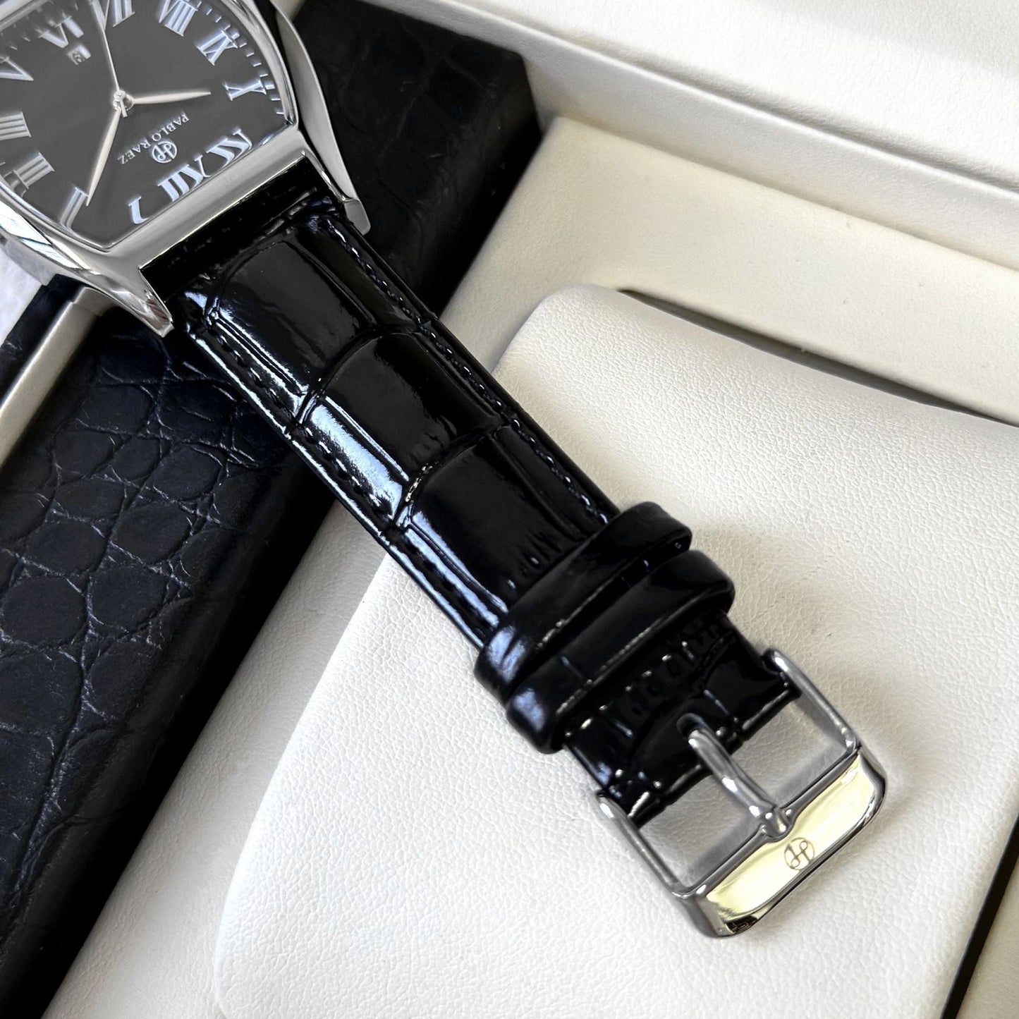 Men's Leather Watch – Raez Tempus