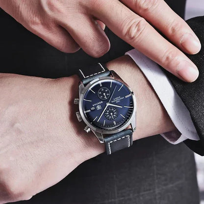 Men's Leather Watch – Eastline Classic