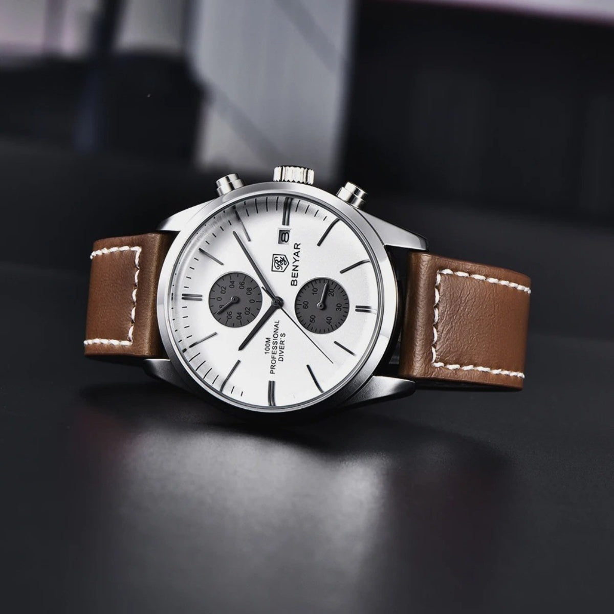 Men's Leather Watch – Eastline Classic