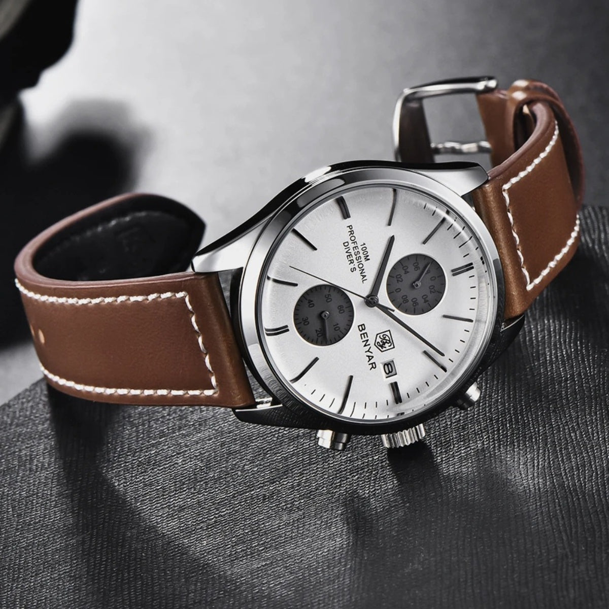 Men's Leather Watch – Eastline Classic
