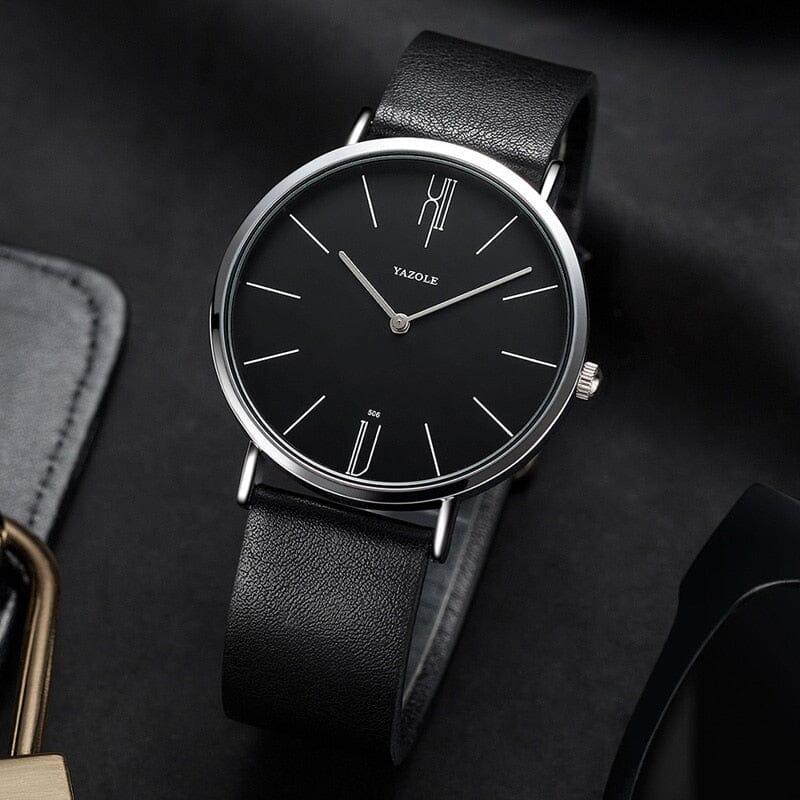 Men's Leather Watch – Eastline Old Money