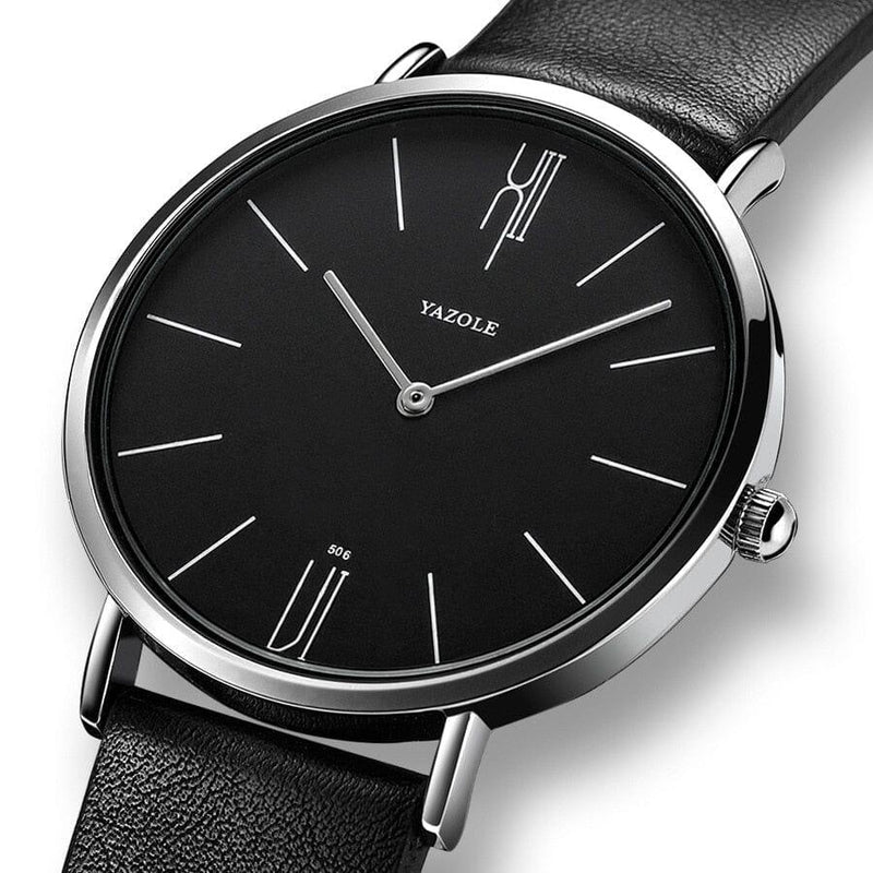 Men's Leather Watch – Eastline Old Money