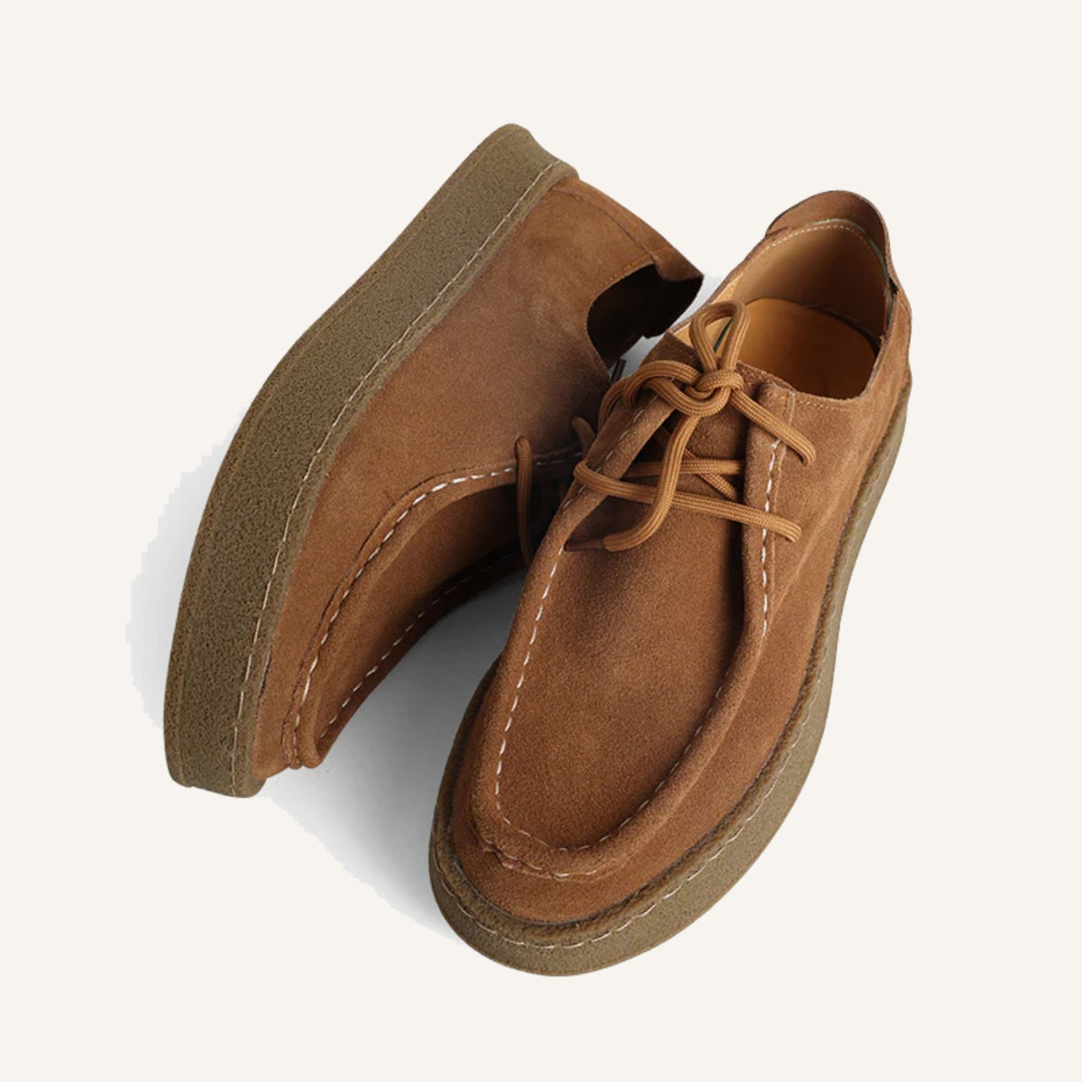 Men's Suede High-Sole Shoes – Craffito