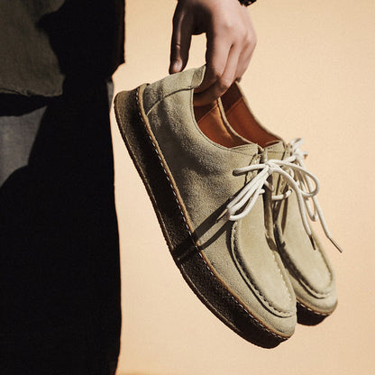 Men's Suede High-Sole Shoes – Craffito