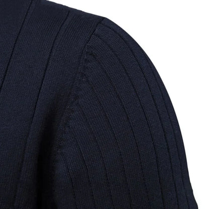 Men's High-Neck Sweater with Zipper – Verri