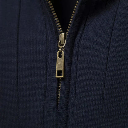 Men's High-Neck Sweater with Zipper – Verri