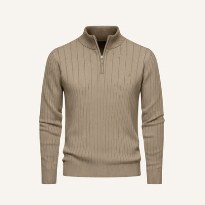 Men's High-Neck Sweater with Zipper – Verri