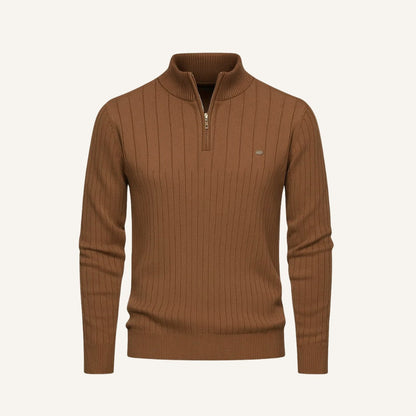 Men's High-Neck Sweater with Zipper – Verri