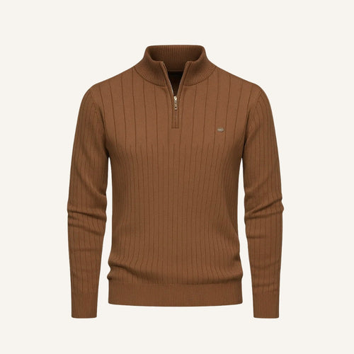 Men's High-Neck Sweater with Zipper – Verri