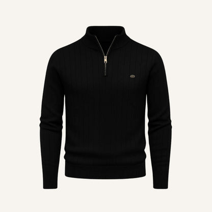Men's High-Neck Sweater with Zipper – Verri