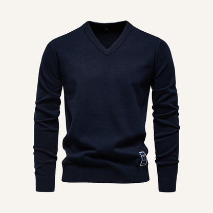 Men's V-Neck Sweater – Pesson Lior