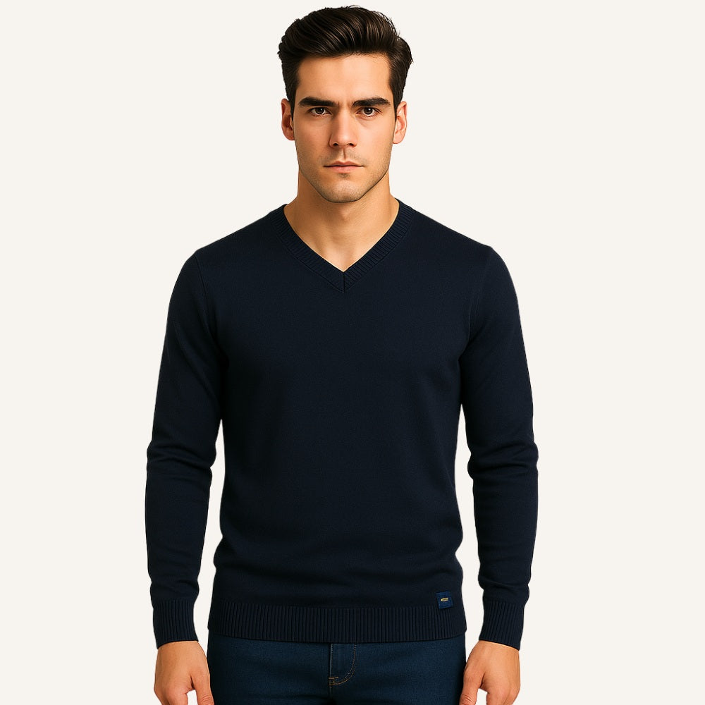 Men's V-Neck Sweater – Pesson Lior