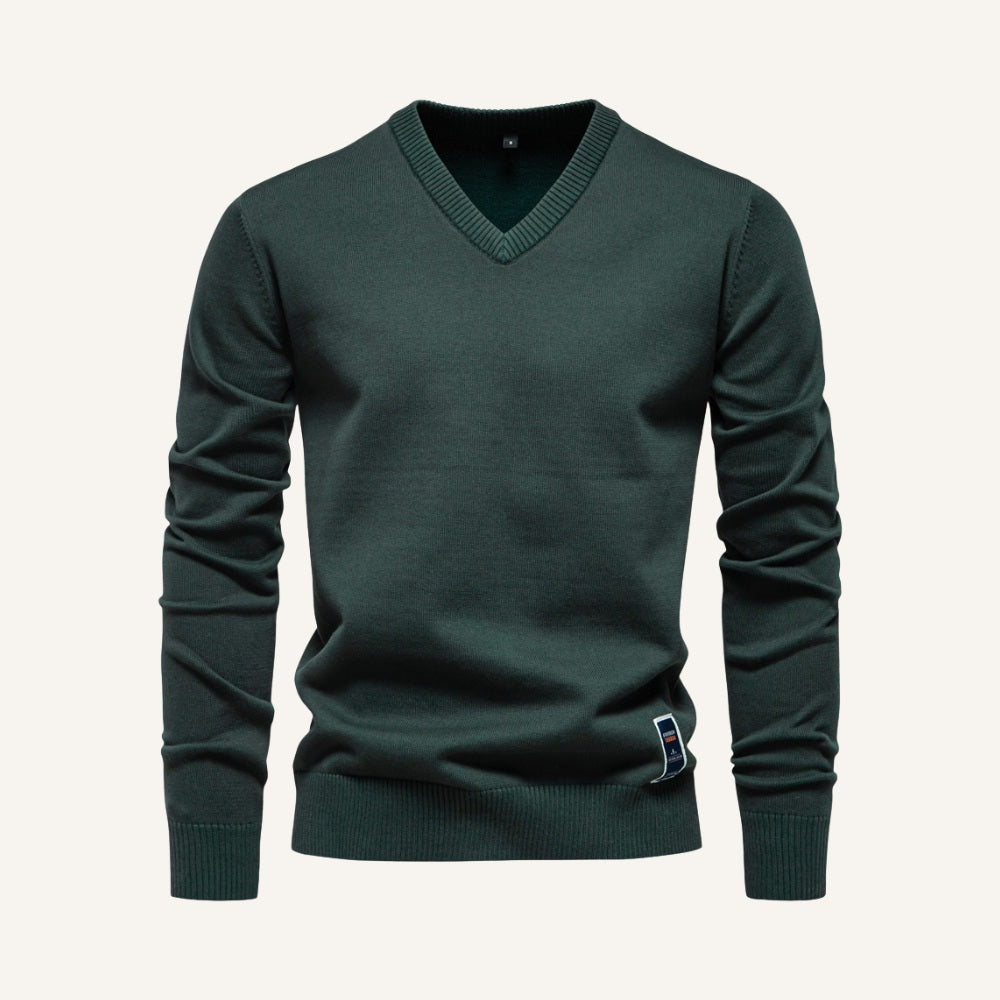 Men's V-Neck Sweater – Pesson Lior