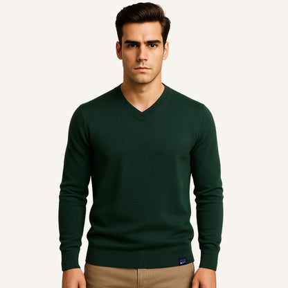 Men's V-Neck Sweater – Pesson Lior