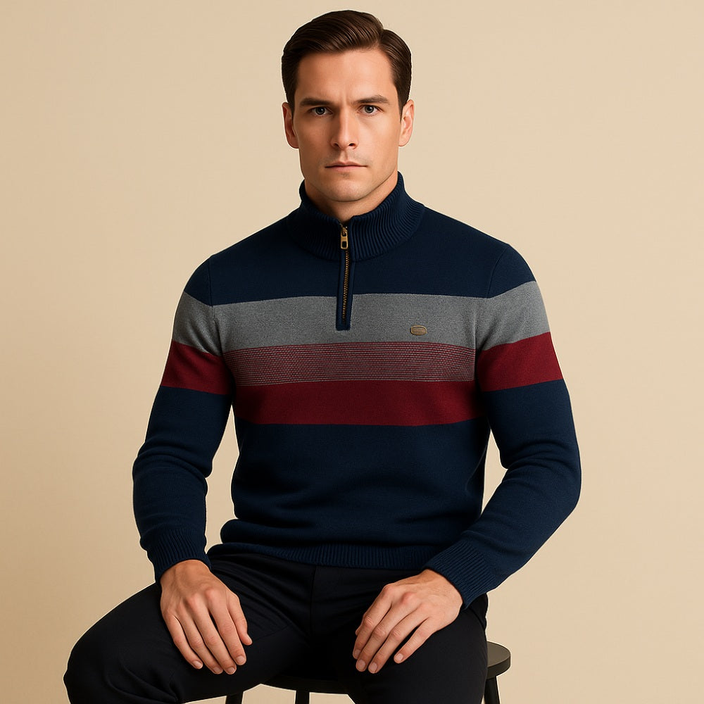 Men's Half-Zip Sweater – Pesson Avelin
